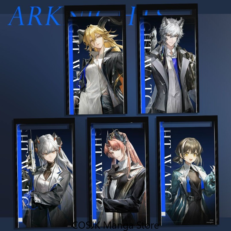 Anime Merchandise Figures - Anime Arknights: Endfield Access Acrylic Pass