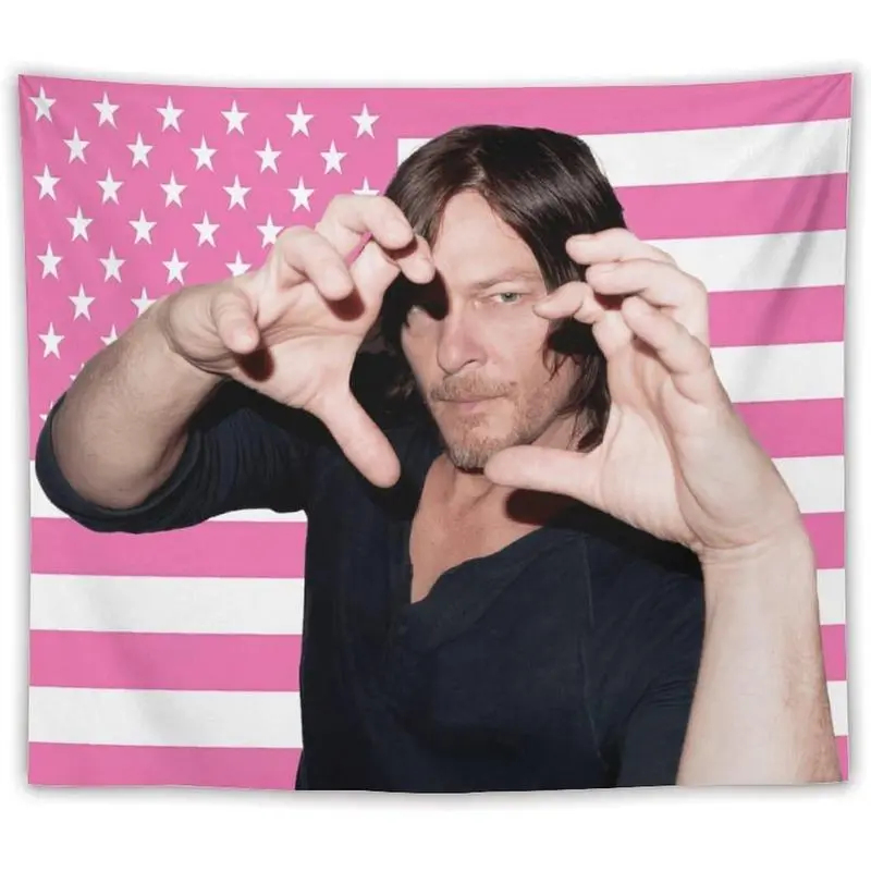 VIKAMA Daryl Dixon USA Flag Ta - đánh giá và giá Wall Scroll Tapestry