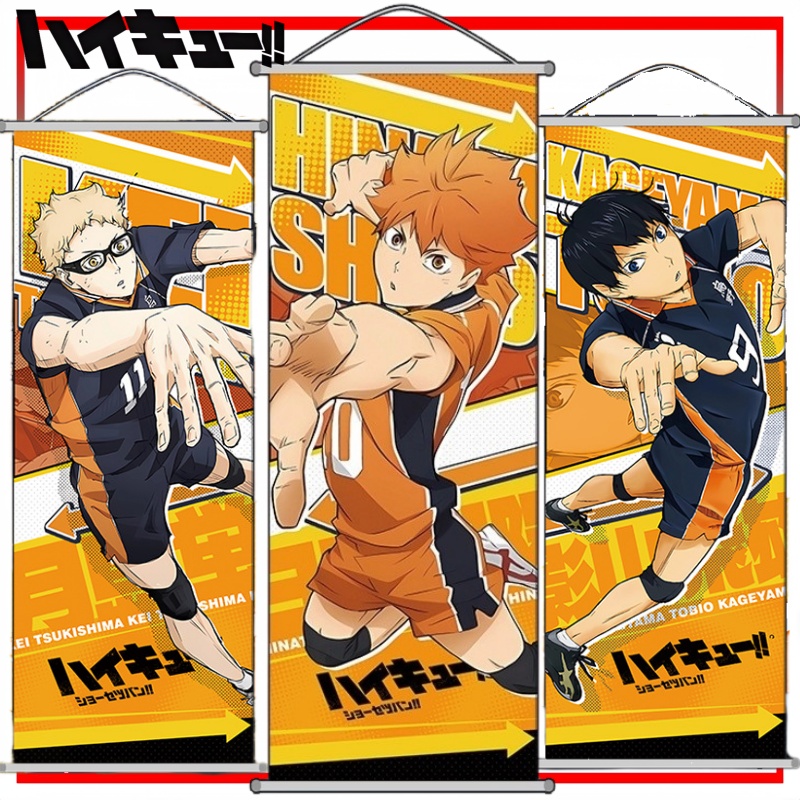 Haikyuu!! Wall Scroll Cartoon  - đánh giá và giá Anime Merchandise Haikyuu