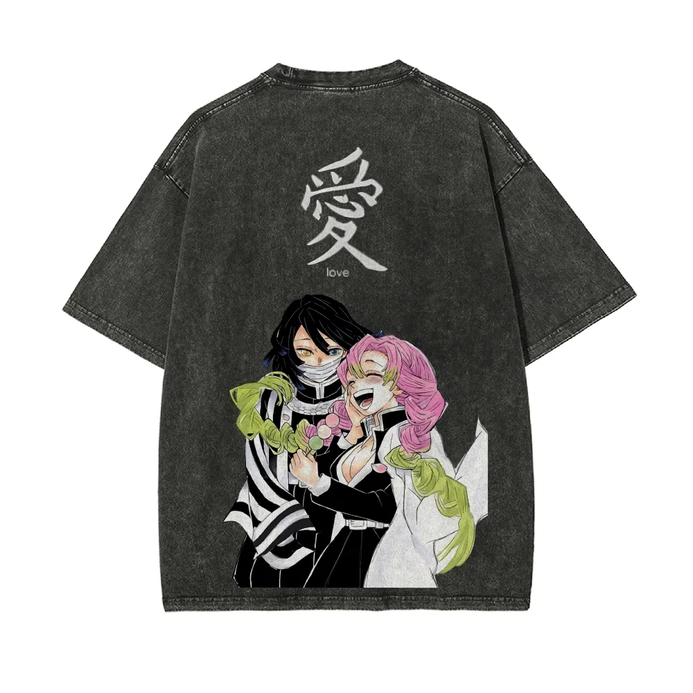 Kimetsu No Yaiba Washed T-Shir - đánh giá và giá Anime Merchandise Store Japan