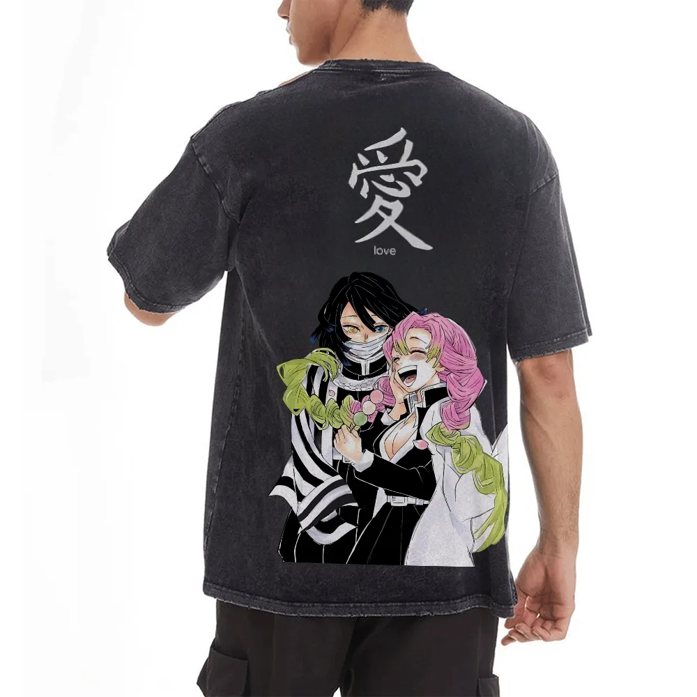 Kimetsu No Yaiba Washed T-Shir - đánh giá và giá Anime Merchandise Store Japan