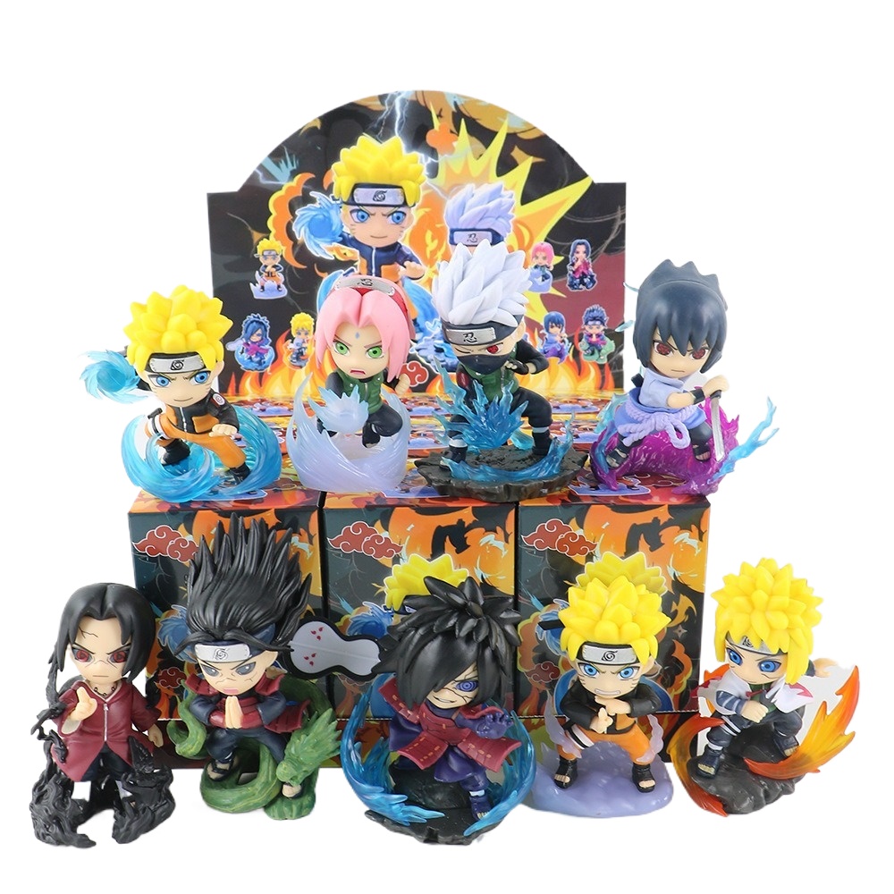 1-9 Styles Naruto Q-version Fi - đánh giá và giá Anime Merchandise Box Set