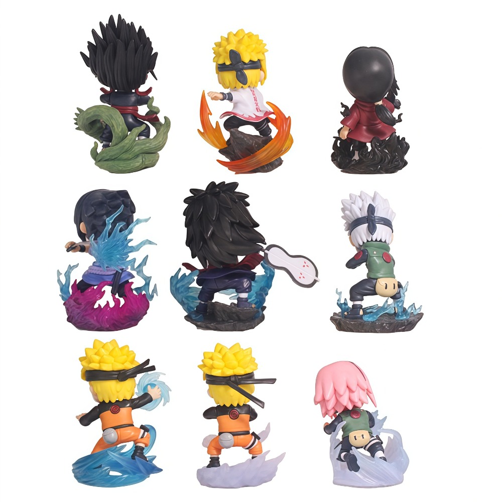 1-9 Styles Naruto Q-version Fi - đánh giá và giá Anime Merchandise Box Set