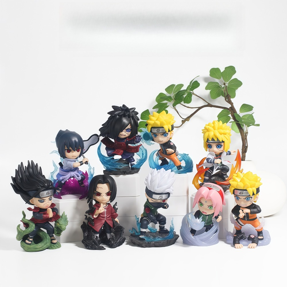 1-9 Styles Naruto Q-version Fi - đánh giá và giá Anime Merchandise Box Set