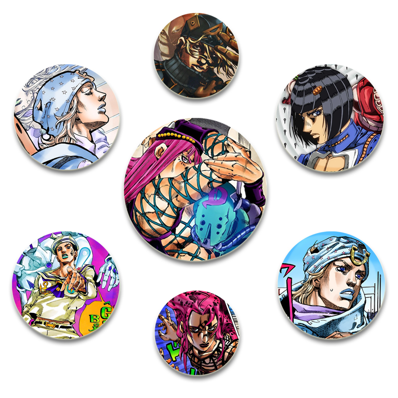 32/44/58mm JoJo Bizarre Advent - đánh giá và giá Jojo Anime Merchandise