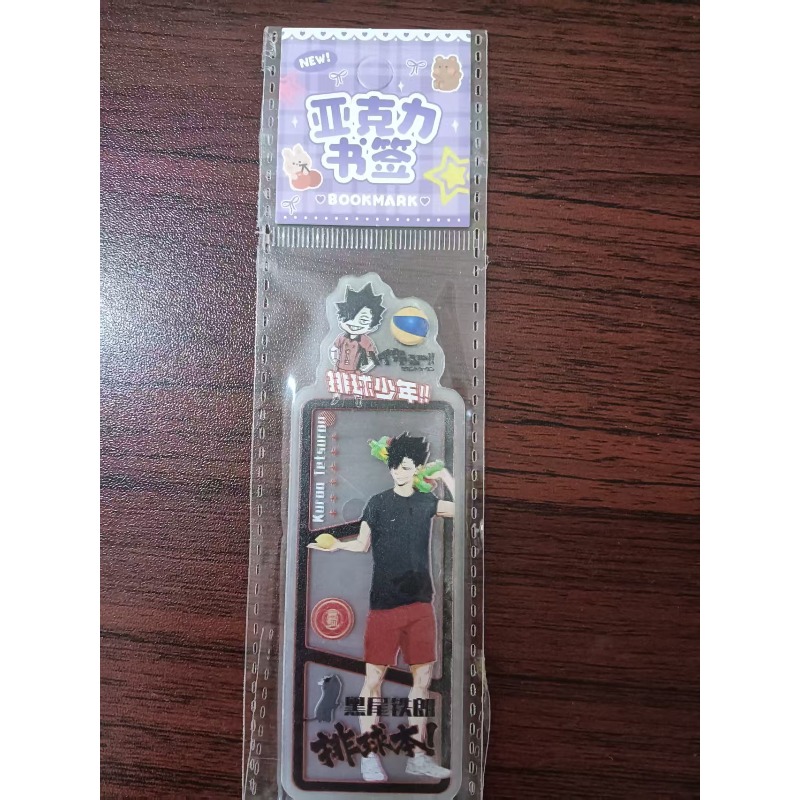 Haikyuu!! Bookmark Transparent - đánh giá và giá Anime Merchandise Haikyuu