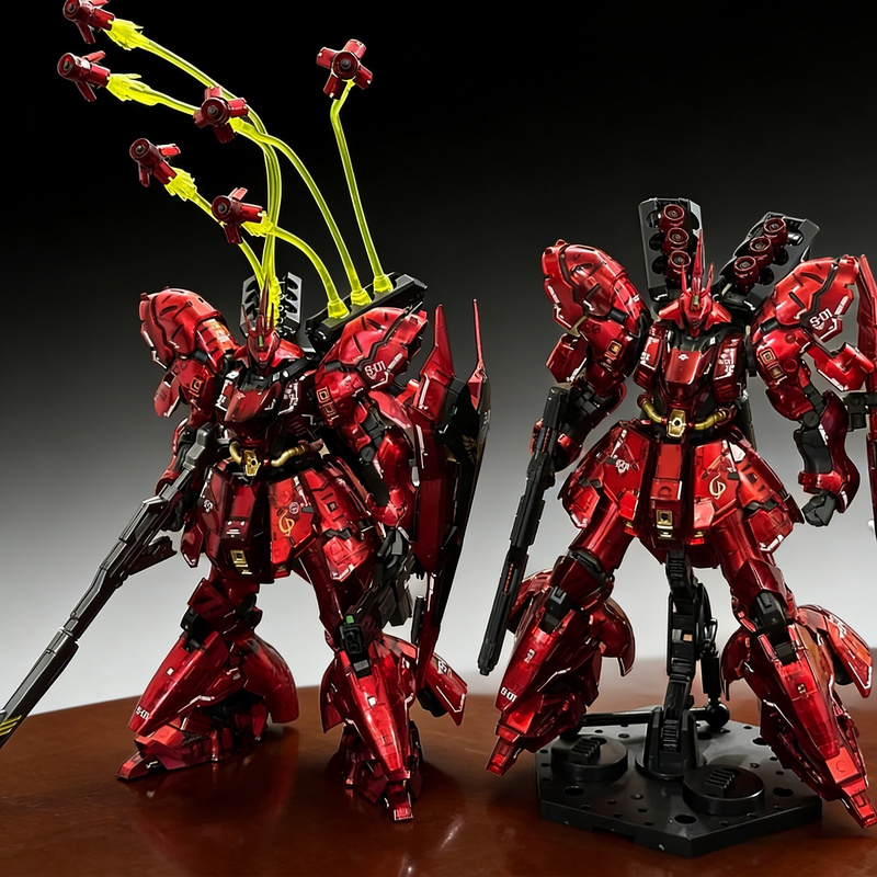 STAR RG 1/144 Sazabi Electropl - đánh giá và giá Bandai Gundam Rg