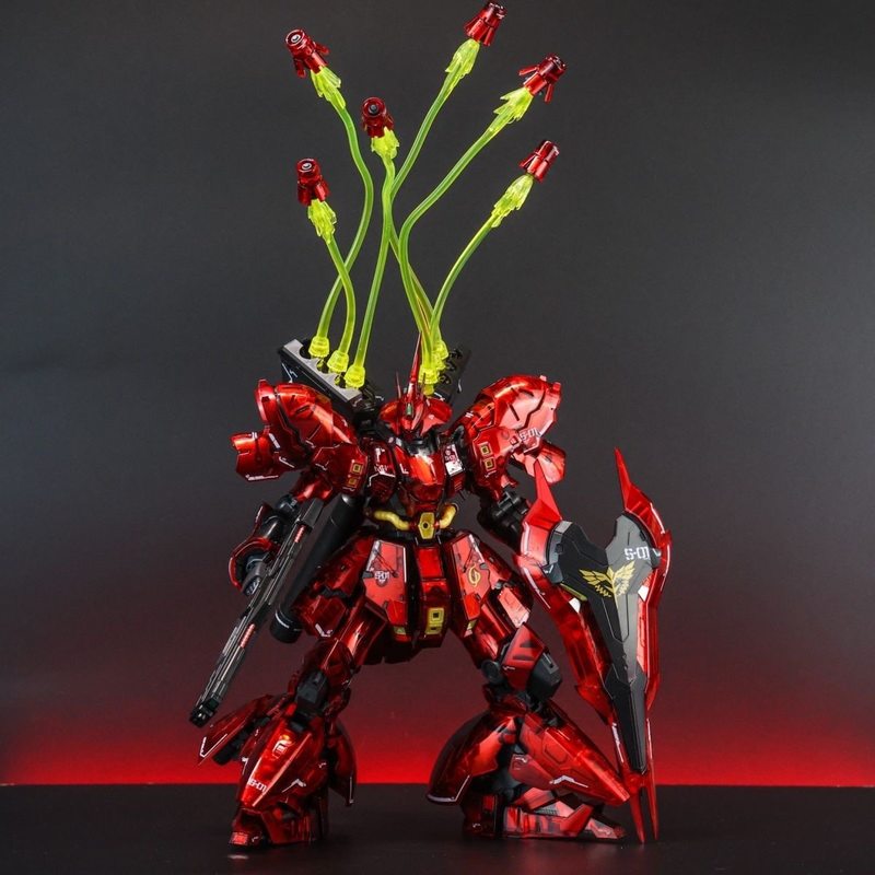 STAR RG 1/144 Sazabi Electropl - đánh giá và giá Bandai Gundam Rg