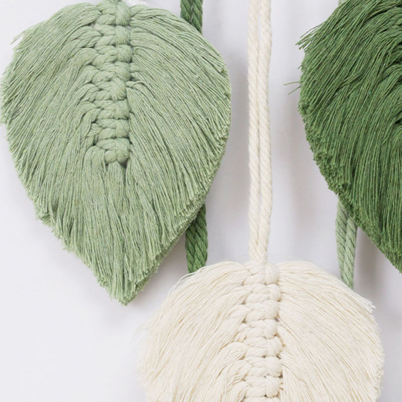 Handmade Leaf Tapestry Weaving - đánh giá và giá Wall Scroll Tapestry